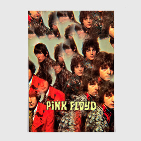 Постер с принтом The Piper at the Gates of Dawn - Pink Floyd в Санкт-Петербурге, 100% бумага
 | бумага, плотность 150 мг. Матовая, но за счет высокого коэффициента гладкости имеет небольшой блеск и дает на свету блики, но в отличии от глянцевой бумаги не покрыта лаком | pink floyd | pinkfloyd | альбом | арт | артрок | дэвид гилмор | пинк флойд | пинкфлойд | прогрессивный | психоделический | ричард райт | роджер уотерс | рок группа | сид барретт | симфонический | спэйс | эйсид
