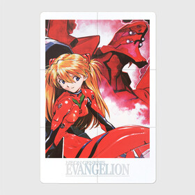 Магнитный плакат 2Х3 с принтом Asuka | Evangelion в Санкт-Петербурге, Полимерный материал с магнитным слоем | 6 деталей размером 9*9 см | evangelion | аска | евангелион | евангелион аска