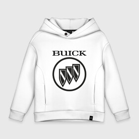 Детское худи Oversize хлопок с принтом Buick | Black and White Logo в Санкт-Петербурге, френч-терри — 70% хлопок, 30% полиэстер. Мягкий теплый начес внутри —100% хлопок | боковые карманы, эластичные манжеты и нижняя кромка, капюшон на магнитной кнопке | auto | avista | buick | cascada | enclave | encore | logo | regal | verano | wildcat | авто | автомобиль | ам | бьюик | бюик | лого | логотип | машина | машины | эмблема