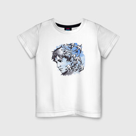 Детская футболка хлопок с принтом Свобода LIZER в Санкт-Петербурге, 100% хлопок | круглый вырез горловины, полуприлегающий силуэт, длина до линии бедер | freedom | lizer | лизер | обложка | птицы | свобода | сингл | хип хоп | чайки