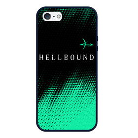 Чехол для iPhone 5/5S матовый с принтом HELLBOUND   ARROWHEADS   Полутона в Санкт-Петербурге, Силикон | Область печати: задняя сторона чехла, без боковых панелей | arrowheads | bound | hell | hellbound | netflix | series | ада | зов | корейский | культура | монстры | полутона | поп | сериал | сериалы