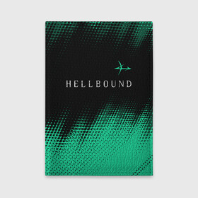 Обложка для автодокументов с принтом HELLBOUND   ARROWHEADS   Полутона в Санкт-Петербурге, натуральная кожа |  размер 19,9*13 см; внутри 4 больших “конверта” для документов и один маленький отдел — туда идеально встанут права | arrowheads | bound | hell | hellbound | netflix | series | ада | зов | корейский | культура | монстры | полутона | поп | сериал | сериалы