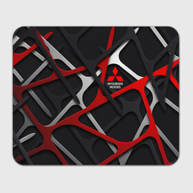 Прямоугольный коврик для мышки с принтом MITSUBISHI 3D Texture Logo в Санкт-Петербурге, натуральный каучук | размер 230 х 185 мм; запечатка лицевой стороны | auto | autosport | avto | car | mitsubishi | race | street racing | авто | автоспорт | гонки | марка | машина | митсубиси | митсубиши | мицубиси | мицубиши | тачка