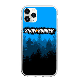 Чехол для iPhone 11 Pro Max матовый с принтом SNOWRUNNER СНОУРАННЕР ЛЕС в Санкт-Петербурге, Силикон |  | Тематика изображения на принте: game | snow runner | snowrunner | грузовик | дальнобойщик | игра | симулятор | сноу раннер | сноураннер