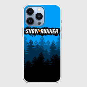 Чехол для iPhone 13 Pro с принтом SNOWRUNNER   СНОУРАННЕР ЛЕС в Санкт-Петербурге,  |  | Тематика изображения на принте: game | snow runner | snowrunner | грузовик | дальнобойщик | игра | симулятор | сноу раннер | сноураннер