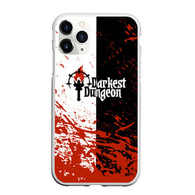 Чехол для iPhone 11 Pro матовый с принтом Darkest Dungeon | DD | Black White Logo в Санкт-Петербурге, Силикон |  | Тематика изображения на принте: colour of madness | crimson court | darkest dungeon | game | logo | roguelike | shieldbreaker | the shieldbreaker | игра | лого | логотип | ролевая игра | темнейшее подземелье