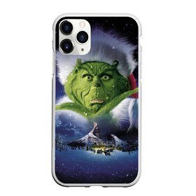 Чехол для iPhone 11 Pro Max матовый с принтом Гринч The Grinch в Санкт-Петербурге, Силикон |  | grinch | гринч | дед мороз | джим керри | елка | кино | новый год | рождество | санта | снег | снежинка