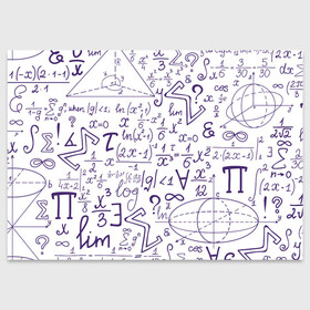 Поздравительная открытка с принтом МАТЕМАТИЧЕСКИЕ ФОРМУЛЫ НАУКА в Санкт-Петербурге, 100% бумага | плотность бумаги 280 г/м2, матовая, на обратной стороне линовка и место для марки
 | Тематика изображения на принте: emc 2 | emc2 | formula | знаменитые формулы | математика | наука | план | расчёта | схема | точные науки | физика | формула | формулы | чертёж | черчение | число п | эйнштейн