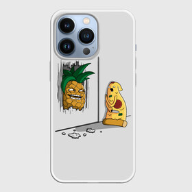 Чехол для iPhone 13 Pro с принтом HERES PINEAPPLE в Санкт-Петербурге,  |  | here | is | johnny | mem | meme | memes | pineapple | pizza | shining | ананас | джонни | мем | мемы | пица | пицца | сияние | это