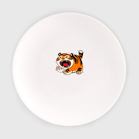 Тарелка с принтом Злой рычащий тигр в Санкт-Петербурге, фарфор | диаметр - 210 мм
диаметр для нанесения принта - 120 мм | 2022 | год тигра | новый год | новый год 2022 | символ года | тигр | тигренок | тигрица | тигры