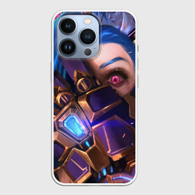 Чехол для iPhone 13 Pro с принтом JINX ПРИКРЫВАЕТ ЛИЦО | LOL в Санкт-Петербурге,  |  | Тематика изображения на принте: akali | arcane | fan | fan art | hero | jinx | kda | kda mas | league of legends | lol | moba | акали | аркейн | герой | джинкс | кда | лига легенд | лол | моба