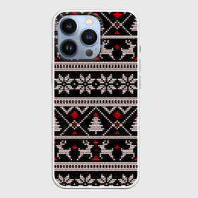 Чехол для iPhone 13 Pro с принтом DEER SWEATER | СВИТЕР С ОЛЕНЯМИ в Санкт-Петербурге,  |  | 2022 | christmas | cold | deer | merry | new | snow | winter | year | буря | вязаный | год | елка | елки | ель | зима | лес | метель | мороз | новый | олени | олень | оленями | рождество | с | свитер | снег | снежинка | снежинки | холод