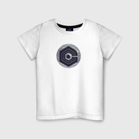 Детская футболка хлопок с принтом Логотип Cognito Inc в Санкт-Петербурге, 100% хлопок | круглый вырез горловины, полуприлегающий силуэт, длина до линии бедер | глобус | знак | корпорация | круг | логотип