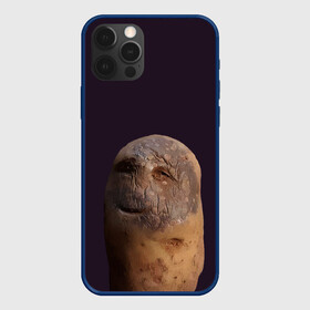 Чехол для iPhone 12 Pro Max с принтом Уставший картофель в Санкт-Петербурге, Силикон |  | картофель | картошка | рожица | улыбка | усталость