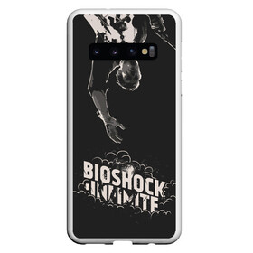 Чехол для Samsung Galaxy S10 с принтом Букер идёт ко дну в Санкт-Петербурге, Силикон | Область печати: задняя сторона чехла, без боковых панелей | bioshock | bioshok | game | games | биошок | игра | игры