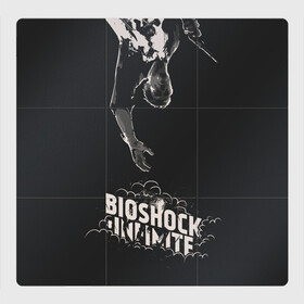 Магнитный плакат 3Х3 с принтом Букер идёт ко дну в Санкт-Петербурге, Полимерный материал с магнитным слоем | 9 деталей размером 9*9 см | bioshock | bioshok | game | games | биошок | игра | игры