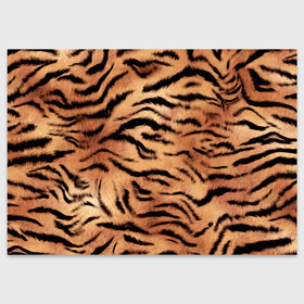 Поздравительная открытка с принтом Шкура тигра текстура в Санкт-Петербурге, 100% бумага | плотность бумаги 280 г/м2, матовая, на обратной стороне линовка и место для марки
 | 2022 | год тигра | новый год | новый год 2022 | символ года | тигр | тигренок | тигрица | тигры