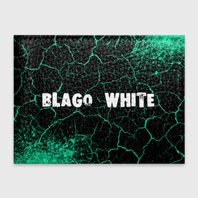Обложка для студенческого билета с принтом BLAGO WHITE   Краски в Санкт-Петербурге, натуральная кожа | Размер: 11*8 см; Печать на всей внешней стороне | blago | blago white | music | rap | white | благо | вайт | краска | краски | музыка | рэп | рэпер | рэперы | рэпперы | хип | хип хоп | хоп