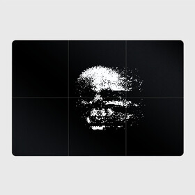 Магнитный плакат 3Х2 с принтом Skulls glitch в Санкт-Петербурге, Полимерный материал с магнитным слоем | 6 деталей размером 9*9 см | dark | fashion | glitch | hype | skull | глитч | мода | тёмный | хайп | череп