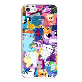 Чехол для iPhone 5/5S матовый с принтом My Little Pony Персонажи в Санкт-Петербурге, Силикон | Область печати: задняя сторона чехла, без боковых панелей | Тематика изображения на принте: friendship is magic | mlp | my little pony | pinky pie | pony | spike | swag | sweaty ba | дружба | искорка | крошка бель | литл пони | маленькие пони | мой маленький пони | мульфтфильм | пони | поняши | поняшки | сва