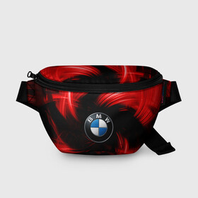 Поясная сумка 3D с принтом BMW RED BEAST в Санкт-Петербурге, 100% полиэстер | плотная ткань, ремень с регулируемой длиной, внутри несколько карманов для мелочей, основное отделение и карман с обратной стороны сумки застегиваются на молнию | autosport | bmw | motorsport | авто | автоспорт | бмв | в тренде | красный | машина | подарок | популярое | рекомендации | спорт