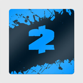 Магнит виниловый Квадрат с принтом PAYDAY 2   Краска в Санкт-Петербурге, полимерный материал с магнитным слоем | размер 9*9 см, закругленные углы | game | games | logo | online | overkill | paint | payday | payday 2 | брызги | игра | игры | краска | лого | логотип | логотипы | ограбление | пэйдэй | пэйдэй 2 | символ