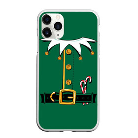 Чехол для iPhone 11 Pro матовый с принтом Christmas Elf Outfit в Санкт-Петербурге, Силикон |  | Тематика изображения на принте: christmas | claus | clothes | deer | elf | frost | helpers | new | north | outfit | pole | santa | year | год | дед | клаус | мороз | новый | одежда | олени | полюс | помощники | рождественский | рождество | санта | санты | северный | эльф