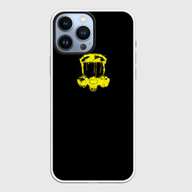 Чехол для iPhone 13 Pro Max с принтом Биологическая опасность toxic желтый в Санкт-Петербурге,  |  | biohazard | toxic | атака | био | война | газ | гражданская оборона | заражение | опасность | противогаз | токсин | токсчично