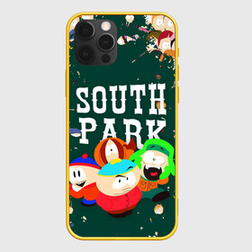 Чехол для iPhone 12 Pro с принтом SOUTH PARK   ЮЖНЫЙ ПАРК   АРТ в Санкт-Петербурге, силикон | область печати: задняя сторона чехла, без боковых панелей | Тематика изображения на принте: eric cartman | park | pattern | south | south park | арт | зима | кайл | картман | картмен | кени | кеннет | кенни | они убили кени | парк | саус парк | сволочи | стэнли | узор | эрик | южный | южный парк