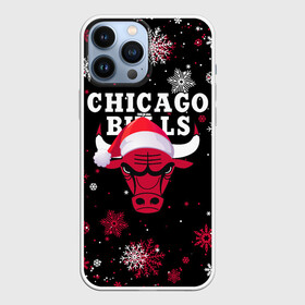 Чехол для iPhone 13 Pro Max с принтом НОВОГОДНИЙ CHICAGO BULLS 2022 СНЕЖИНКИ в Санкт-Петербурге,  |  | Тематика изображения на принте: 2022 | 23 | basketball | bulls | chicago bulls | jordan | logo | michael jordan | nba | red | sport | баскетбол | быки | джордан | лого | майкл джордан | новогодний чикаго булс | новый год | спорт | чикаго буллс | чикаго булс новый год