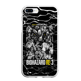 Чехол для iPhone 7Plus/8 Plus матовый с принтом Biohazard RE3 в Санкт-Петербурге, Силикон | Область печати: задняя сторона чехла, без боковых панелей | game | games | re | resident evil | игра | игры | обитель зла | резедент эвил | реседент ивел