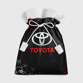 Подарочный 3D мешок с принтом TOYOTA JAPAN RED STYLE ТОЙОТА ЯПОНИЯ в Санкт-Петербурге, 100% полиэстер | Размер: 29*39 см | auto | sport | toyota | авто | автомобиль | автомобильные | бренд | марка | машины | спорт | тойота