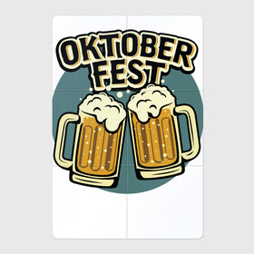 Магнитный плакат 2Х3 с принтом Oktober fest в Санкт-Петербурге, Полимерный материал с магнитным слоем | 6 деталей размером 9*9 см | beer | cup | festival | foam | germany | германия | кружка | пена | фестиваль