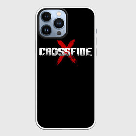 Чехол для iPhone 13 Pro Max с принтом CROSSFIREX LOGO ORIGINAL GAME в Санкт-Петербурге,  |  | counter srtike | cross fire | cross fire x | crossfire | crossfirex | cs | cs go | игра | кросс файр | кросс файр х | кроссфайр