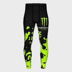 Мужские тайтсы 3D с принтом Monster Energy green в Санкт-Петербурге,  |  | monster energy | sport | логтип | марка | марка энергетических напитков | монстр энерджи | спорт | энергетический напиток