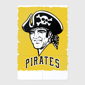 Магнитный плакат 2Х3 с принтом Pittsburgh Pirates baseball в Санкт-Петербурге, Полимерный материал с магнитным слоем | 6 деталей размером 9*9 см | baseball | cocked hat | hype | pirate | pittsburgh | skull | team | бейсбол | пират | питсбург | треуголка | хайп | череп