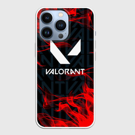 Чехол для iPhone 13 Pro с принтом Valorant Fire. в Санкт-Петербурге,  |  | csgo | league of legends | overwatch | rainbow six siege | valorant | валорант | игра | огонь | пламя | шутер