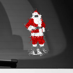 Наклейка на автомобиль с принтом My Santa в Санкт-Петербурге, ПВХ |  | 2022 | christmas | claus | new year | santa | snow | tiger | winter | год тигра | дед мороз | елка | зима | мороз | новый год | олень | подарок | праздник | рождество | санта клаус | снег | снеговик | снегурочка | снежинка | тигр