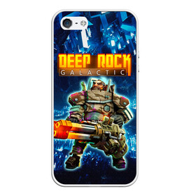 Чехол для iPhone 5/5S матовый с принтом Deep Rock Galactic / Gunner в Санкт-Петербурге, Силикон | Область печати: задняя сторона чехла, без боковых панелей | deep rock galactic | drg | dwarf | gnome | gunner | гном | дип рок галактик | добыча минералов | космические шахтеры | стрелок