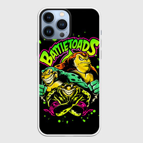 Чехол для iPhone 13 Pro Max с принтом Battletoads (Боевые Жабы) в Санкт-Петербурге,  |  | battletoads | pimple | rash | zitz | боевые жабы | зитц | игры | лягушки | пимпл | раш