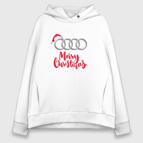 Женское худи Oversize хлопок с принтом AUDI MERRY CHRISTMAS в Санкт-Петербурге, френч-терри — 70% хлопок, 30% полиэстер. Мягкий теплый начес внутри —100% хлопок | боковые карманы, эластичные манжеты и нижняя кромка, капюшон на магнитной кнопке | audi | auto | autosport | perfomance | quattro | rs | sport | авто | авто спорт | автомобиль | автомобильные | автоспорт | ауди | кватро | марка | машины | перфоманс | рс | спорт