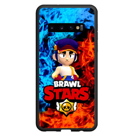 Чехол для Samsung Galaxy S10 с принтом ФЭНГ БРАВЛ СТАРС FANG BRAWL STARS ОГОНЬ в Санкт-Петербурге, Силикон | Область печати: задняя сторона чехла, без боковых панелей | 2022 | brawl | brawl stars | brawler | fang | stars | боец | бравл старс | бравлер | брол старс | год тигра | мобильная игра | новый | фанг | фэнг | фэнк | хроматик | хроматические | хроматический боец