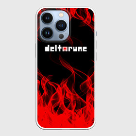 Чехол для iPhone 13 Pro с принтом Deltarune Fire. в Санкт-Петербурге,  |  | deltarune | deltarune 2 | fire | game | undertale символ | дельта | дельтарун | дельтарун 2 | знак руин андертейл | значок дельтарун пиксель | игра | огонь | руна
