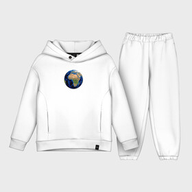 Детский костюм хлопок Oversize с принтом планета солнечной системы земля в Санкт-Петербурге,  |  | Тематика изображения на принте: астрономия | вселенная | континент | космос | мир | океан | планета | шар