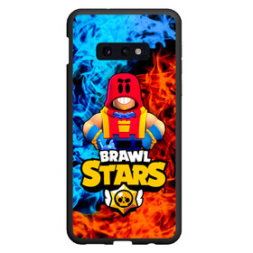 Чехол для Samsung S10E с принтом ГРОМ БРАВЛ СТАРС GROM BRAWL STARS ОГОНЬ в Санкт-Петербурге, Силикон | Область печати: задняя сторона чехла, без боковых панелей | brawl | brawl stars | brawler | grom | stars | боец | бравл старс | бравлер | брол старс | гром | мобильная игра | новый | хроматик | хроматические | хроматический боец | эпич