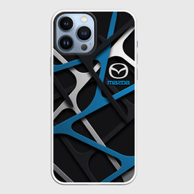 Чехол для iPhone 13 Pro Max с принтом MAZDA 3D Texture Logo в Санкт-Петербурге,  |  | Тематика изображения на принте: auto | autosport | avto | car | mazda | race | street racing | авто | автоспорт | гонки | мазда | марка | машина | тачка
