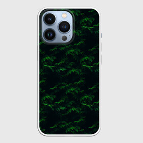 Чехол для iPhone 13 Pro с принтом Еловый рай в Санкт-Петербурге,  |  | ели | елки | камуфляж ели | камуфляж ёлки | одежда 3d | одежда полная запечатки | одежда про лес | одежда с елками | одежда с лесом | приколы про лес | принт с лесом