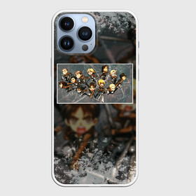 Чехол для iPhone 13 Pro Max с принтом Атака титанов | Picture в Санкт-Петербурге,  |  | 2022 | abstraction | attack on titan | geometry | monsters | абстракция | армин арлерт | атака на титанов | атака титанов | геометрия | микаса аккерман | монстры | неон | новый | сезон | соты | текстура | титаны | эрен йегер