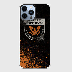 Чехол для iPhone 13 Pro Max с принтом State of Decay (Гранж) в Санкт-Петербурге,  |  | game | state of decay | zombie | зомби | игра