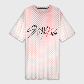 Платье-футболка 3D с принтом Stray kids лого, K pop (ромбики) в Санкт-Петербурге,  |  | cute | korean | kpop | skz | stray kids | ким сынмин | кпоп | ли минхо | ли феликс | пан чхан | со чханбин | хан джисон | хван хёнджин | ян чонин